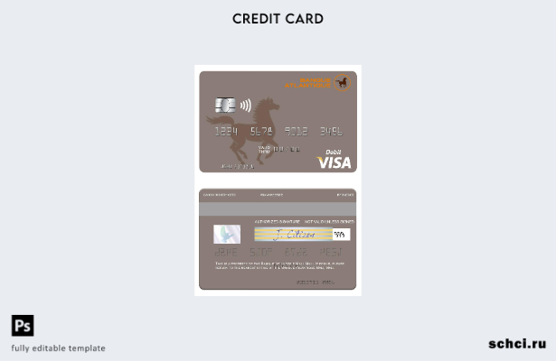 цифровая загрузка шаблона дебетовой карты Mali Banque Atlantique Mali Visa